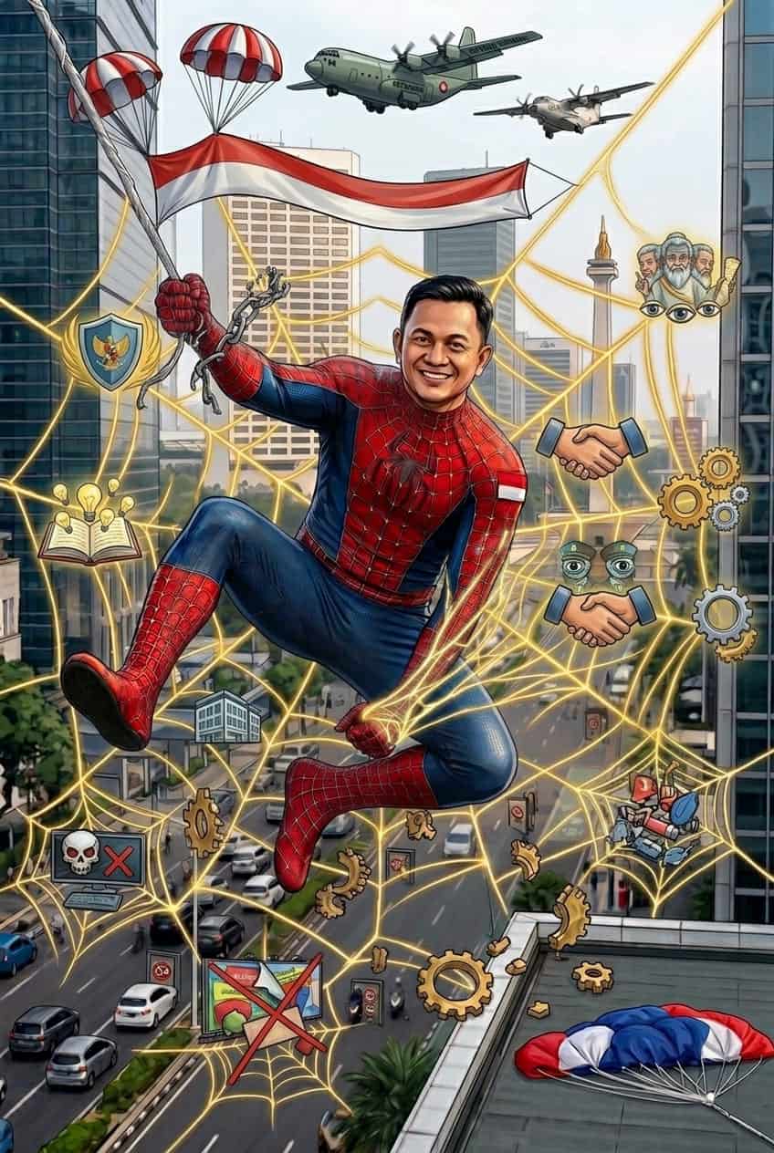 Ilustrasi ekosistem perlindungan konsumen digital LPKSM Borneo Kalimantan Timur dan IKN